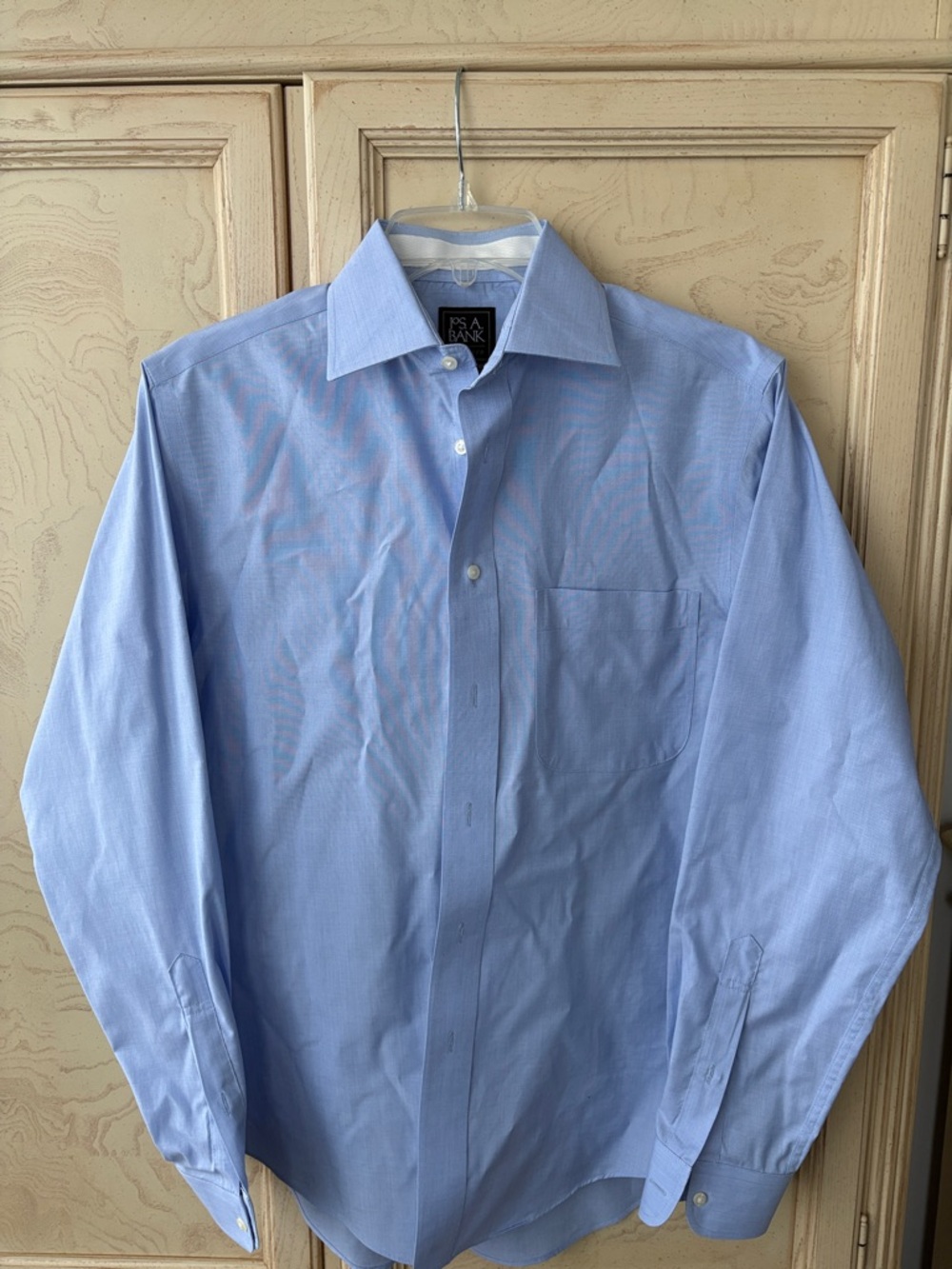 Jos. A. Bank Light Blue Men's Dress Shirt - Point Collar